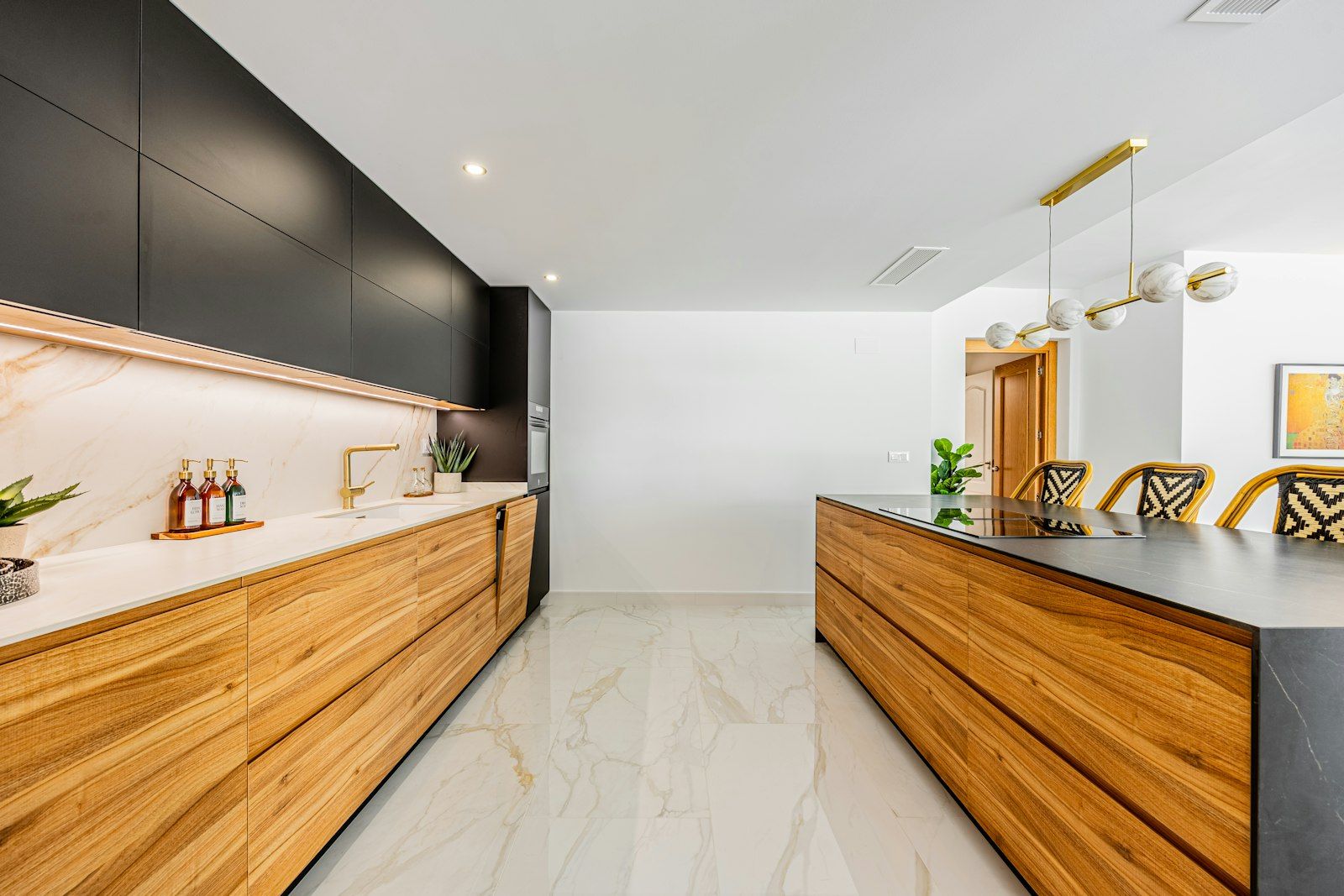 Renovated Resurrection Homes kitchen interior